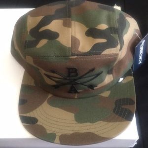 Military print hats